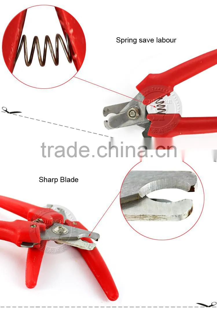 Stainless steel tail cutting pliers manual tail pliers for livestock cutting tail pliers