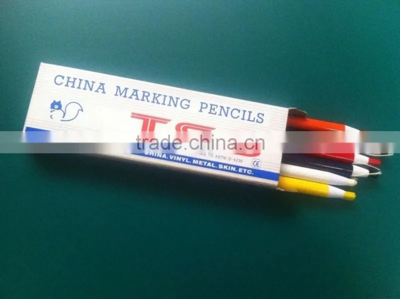 Crayon colours pencils peel-off china Marker / grease pencil