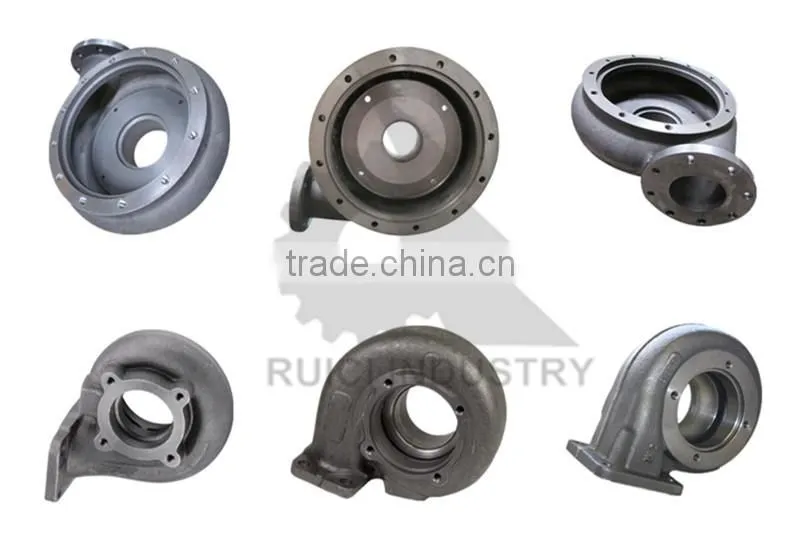 GGG45 sand cast pump spare parts water pump housing made in China