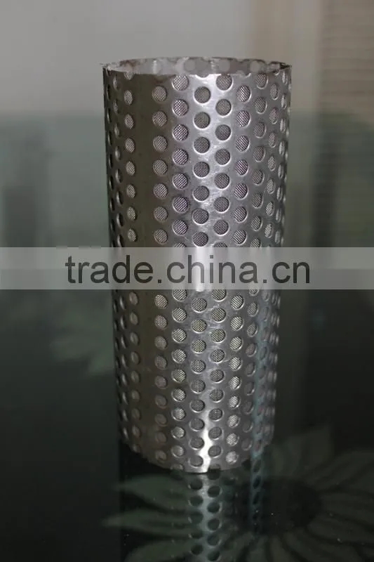 Fuel Filter/Stainless Steel Filter/10 Micron Stainless Steel Pleated Fuel Gas Filter Element