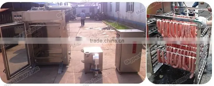 Widely used automatic cold smoking house