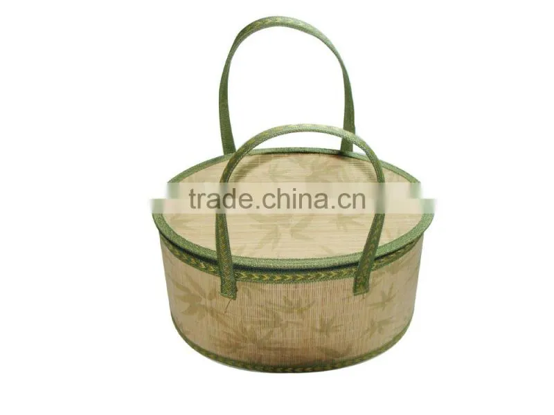 bamboo folding fruit basket