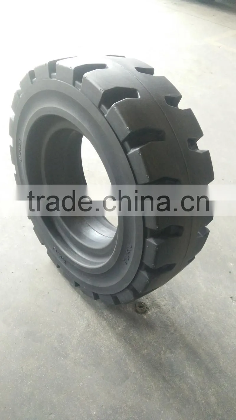 new project solid skid steer tires 10-16.5 10x16.5 for bob cat 232 226 216