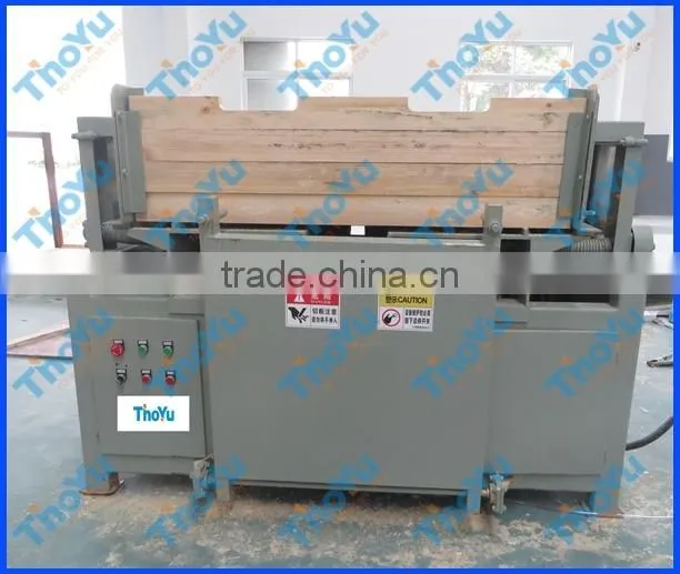 automatic wood pallet groove notcher/wooden palletgrooving machine SMS:0086-15238398301