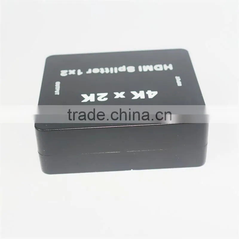 4K*2K MINI HDMI Splitter 1x2 ,1.4V HDMI splitter support 3D 2 in 1 out
