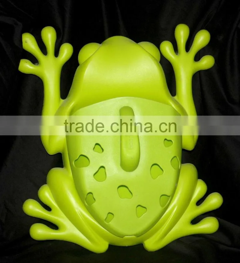 OEM Blow Molding Factory,3D Cartoon toy,Plastic Frog toy.