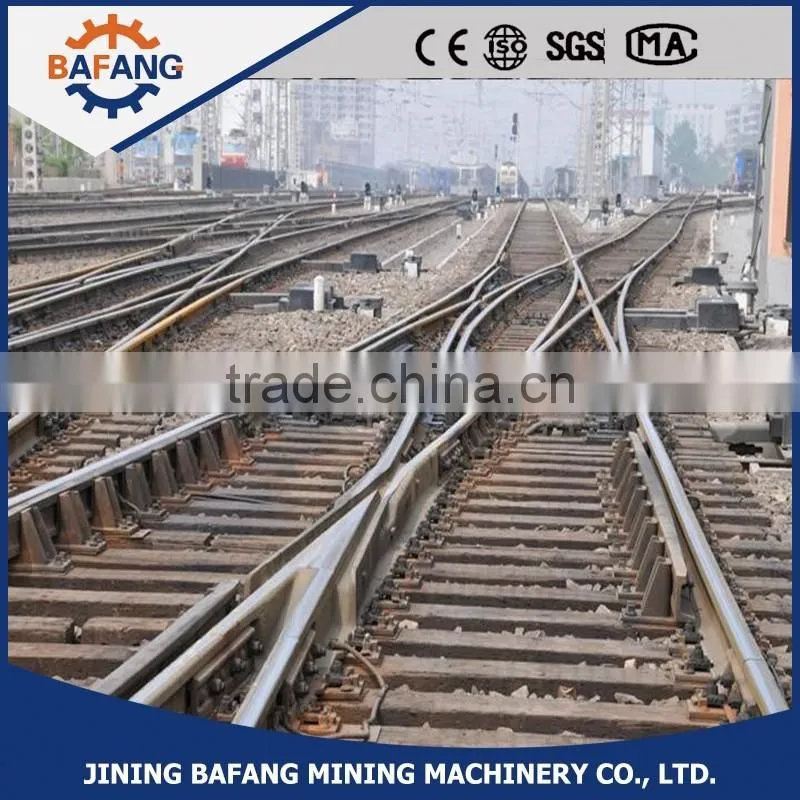 Railroad train track switches/Railway turnout/Railroad switch