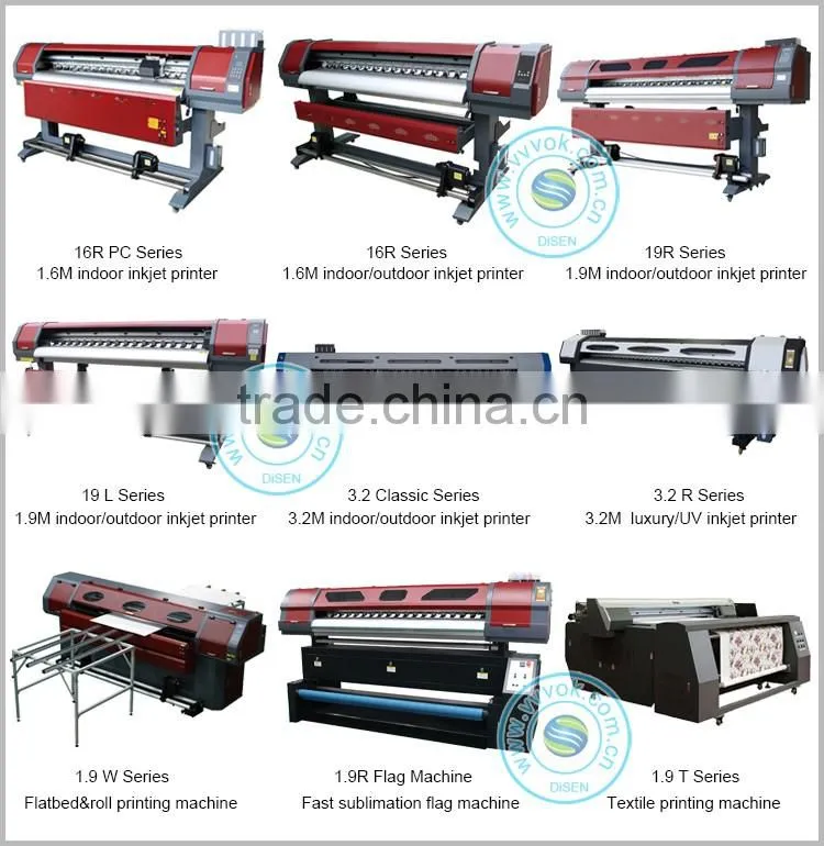 Professional outdoor print 1.8M galaxy ud-181la eco printer