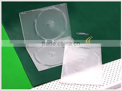 14MM Single and Double Black rectangle dvd gift box