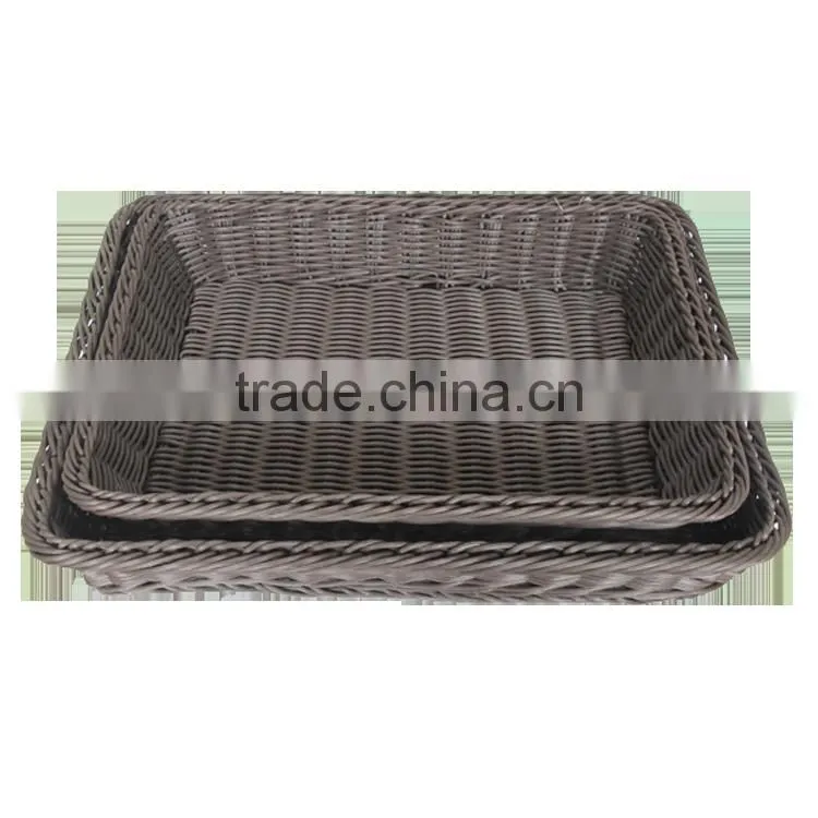 Mannufacturer china supply basket food display units for bakery storage