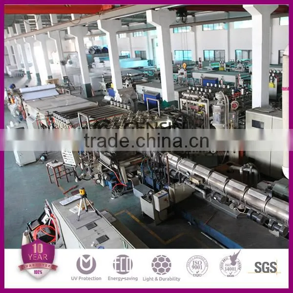 8/10/12mm 5-layer polycarbonate sheet manufacturered in China