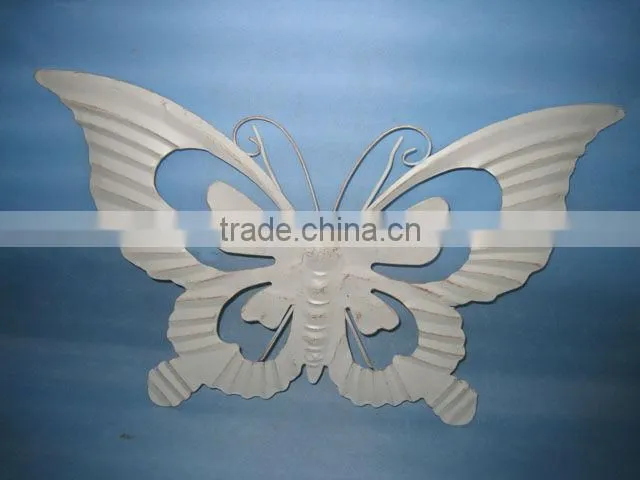 Lighted Metal Art Butterfly Wall Decoration