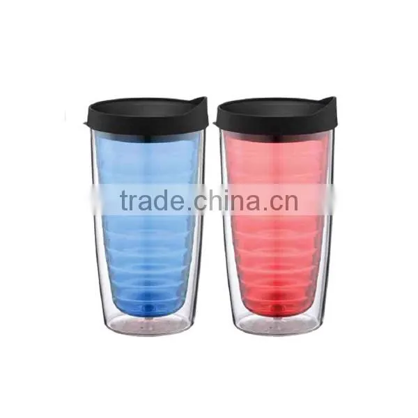 16oz Cheap print plastic mug