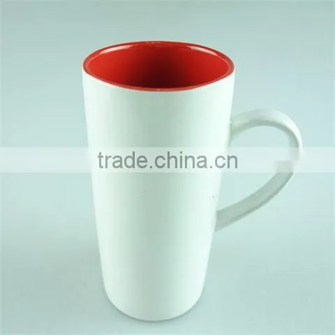 300ml Lovely ceramic coffee mug,milk mug with cap for promotion