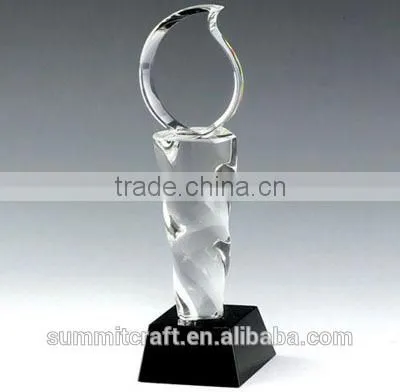 Wholesale clear custom models acrylic award trophy