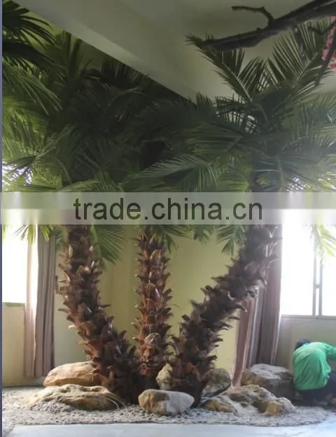 Decoration Plants Artificial Washington Palm Tree