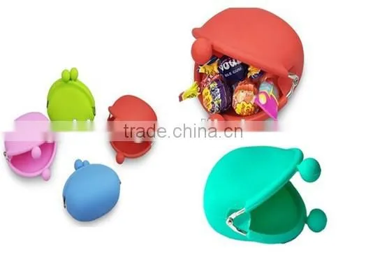 Unisex Convenient silicone zero wallet/
