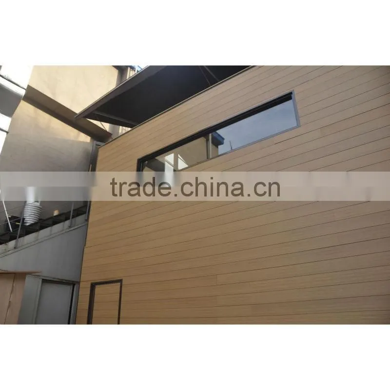 wood plastic composite wpc wall panel /outdoor wall panel