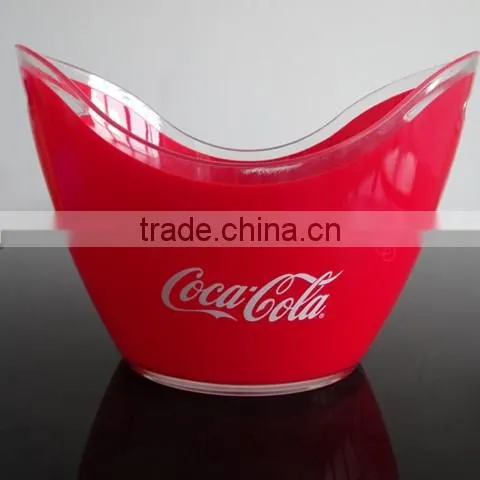 Customize Plastic double layer beverage tub