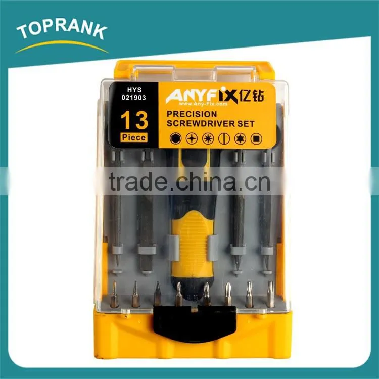 13pcs Precision screwdriver set, pocket precision screwdriver tool set