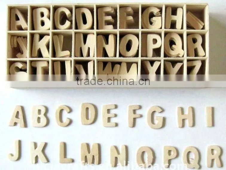 Prety Decorative Wooden alphabet Letters For Crafts