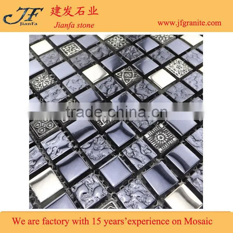 Coshine stone aluminium alloy mosaics decorative material with CE certificate