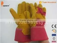 Cow Split Leather Safety Glove