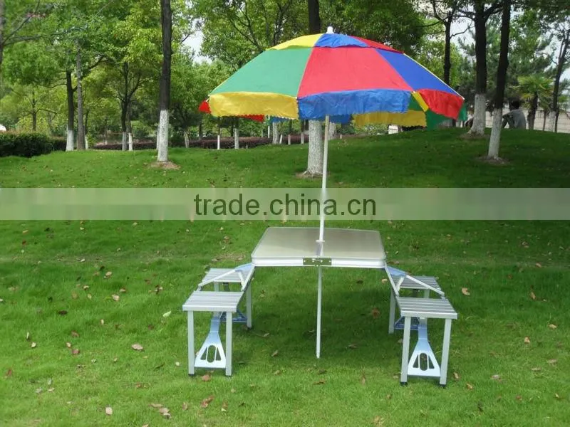 2014 New Lightweight Aluminum Folding Picnic Table