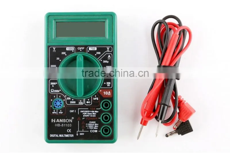 Hot Selling DC/AC Boutique Digital Multimeter