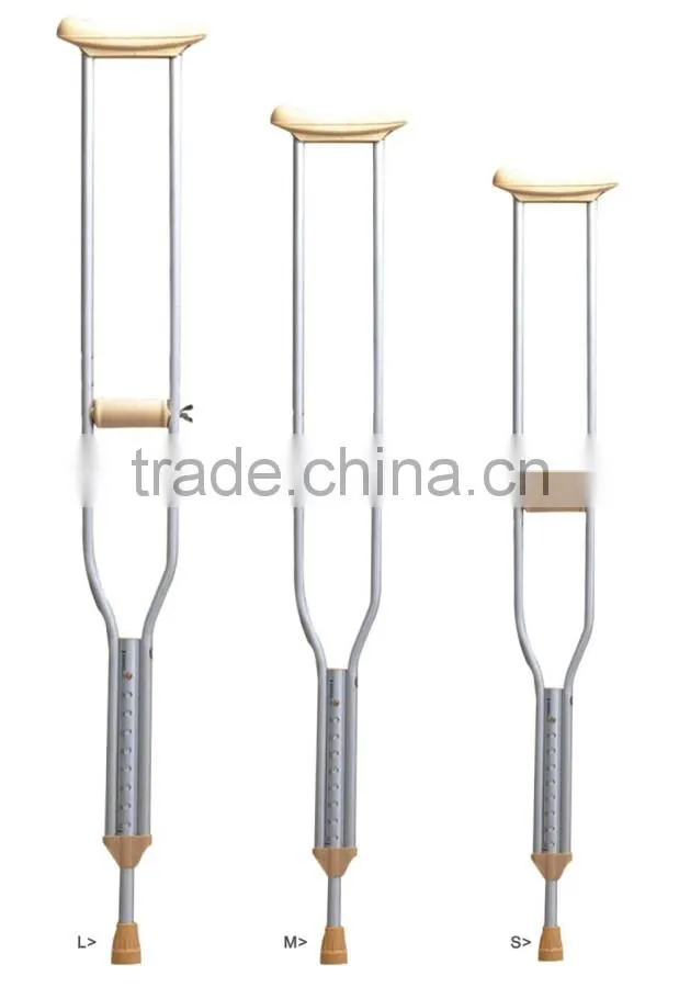 First Aid Aluminum Crutches Walking Aids / Muletas de Primeros Auxilios