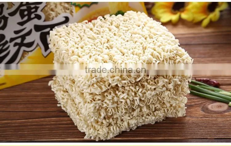 Chinese factory healthy food instant egg noodles