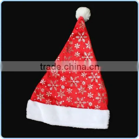 Christmas decoration hat novelty cheap felt christmas hat