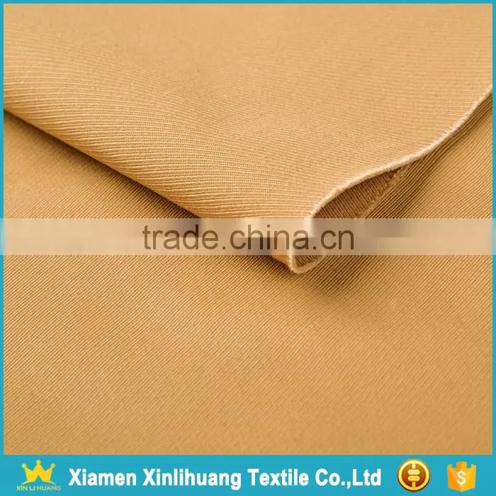 Popular Product 98% Cotton 2% Spandex Twill Fabric for Making Pants