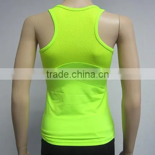 Cheap Custom Ladies Active Sports Wear TankTop Yoga Seamless Fitness Wear Gym Clothing