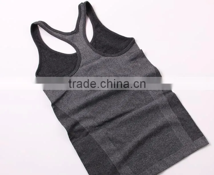 hot sale fashion cotton/polyester women gym dry fit tank top