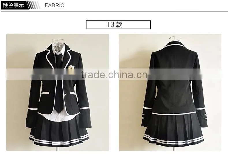 Juqian Wholesale China sexy korean school uniforms high school girl's winter school wear