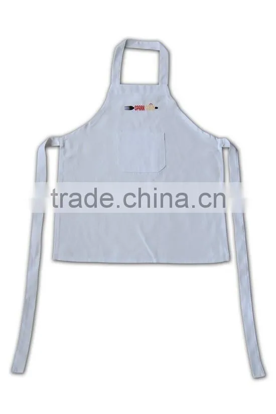 Wholesale Promotional Factory Price customized Polyester Mixed where to buy white apron