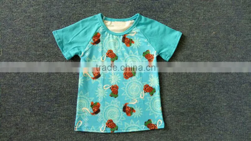 unique children festival print clothes in fall boutique girl long sleeves shirt remake