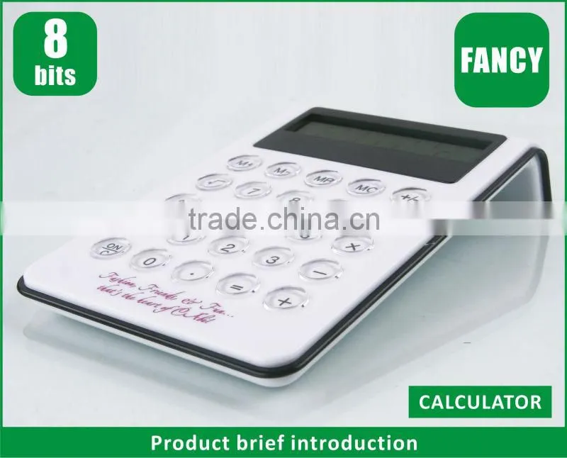 8 digit square desktop big size calculator XSDC0128