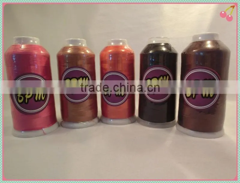 Best selling polyester material hand embroidery thread dmc