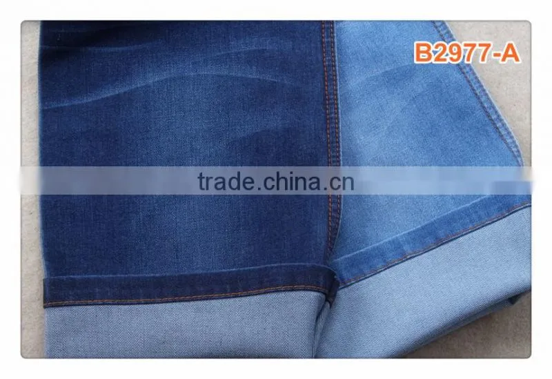 Cotton polyster spandex denim fabric made in China