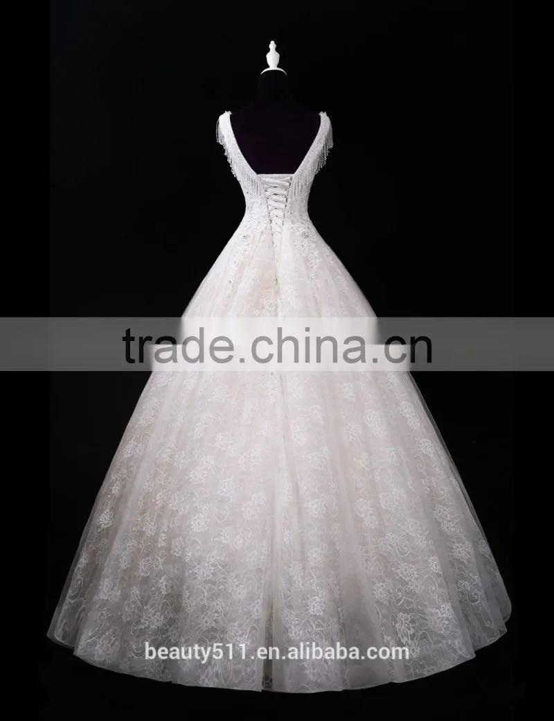 Wedding gowns 2017 bridalNew Style sweetheart mermaid chiffon Off-shoulder Mermaid Lace wedding dress A150