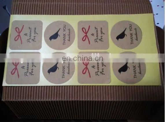 Bird And Bow Gift Box/Bag Label Baking Bag Sealing Sticker Baby Shower Gift Decoration Craft Packing DIY Material