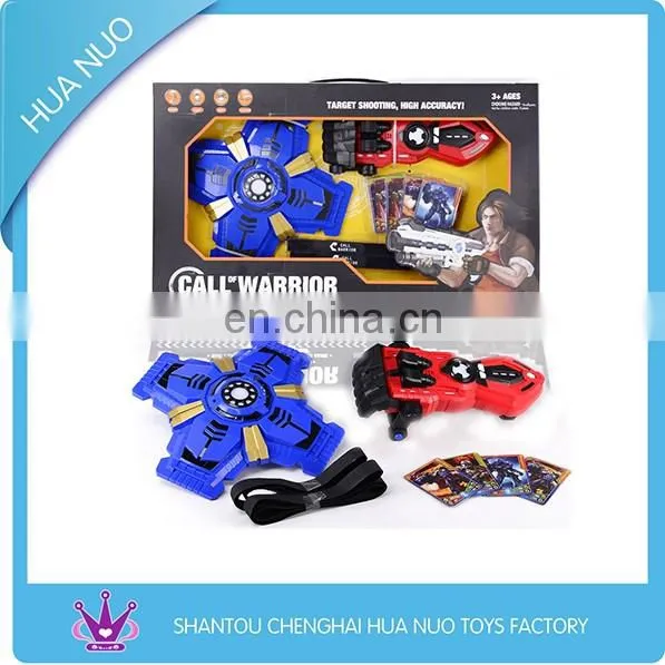 Cool infrared battery operated laser sound gun toy