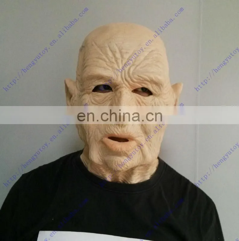 2013 The highest selling character celebrity party Old Man mask for Fancy Dress Ideal Classic Cosplay Latex Halloween Mask