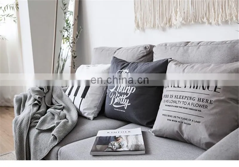 High Quality Couch pillows Decorative Custom Cushion cover