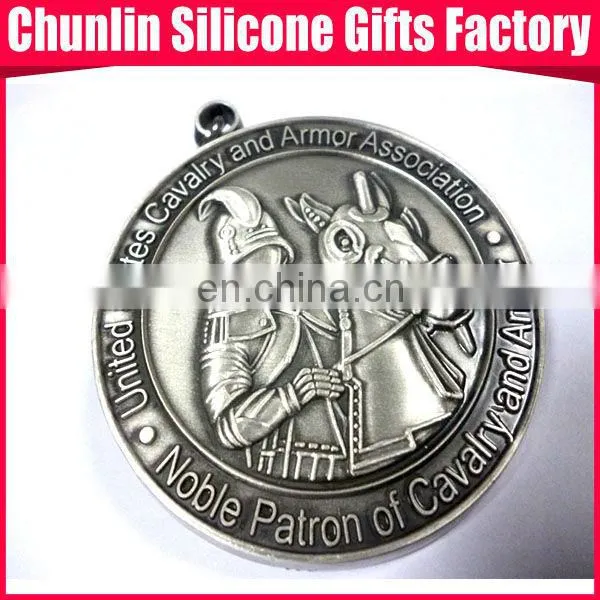 custom engraved high quality metal medal