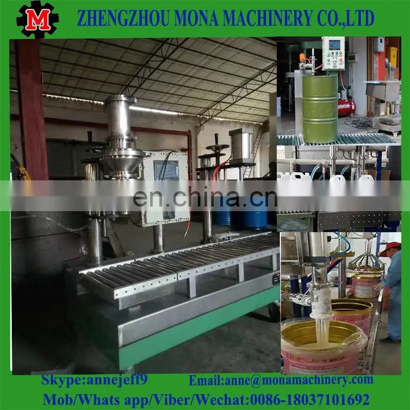Paint filling equipment Filling Machine/paint packing and capping machine, semi-automatic liquid filling equipment