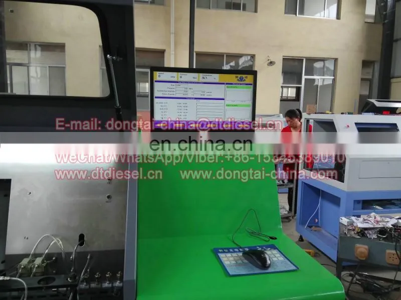 common rail injector and pump test bench CR709 ,with testing data inside