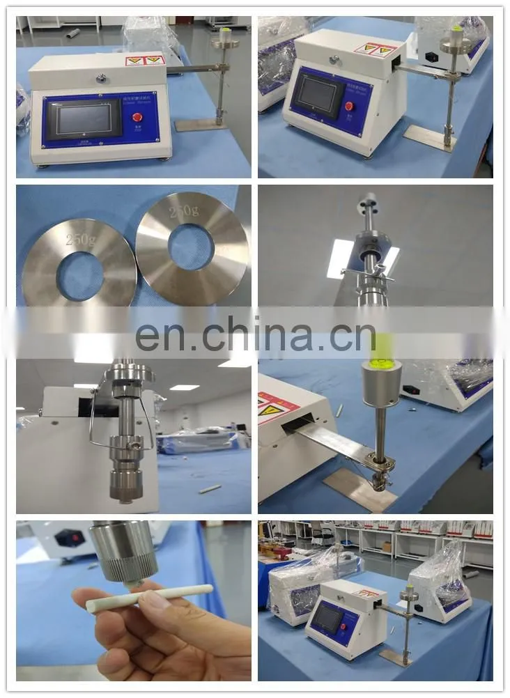 China Supplier Touch Screen 5750 TABER Linear Abrasion Tester Price, Taber linear scratch tester
